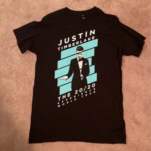 Justin Timberlake 20/20 Experience Tour T-Shirt - Rare Find! 🎶🎸🥁🎧🎵